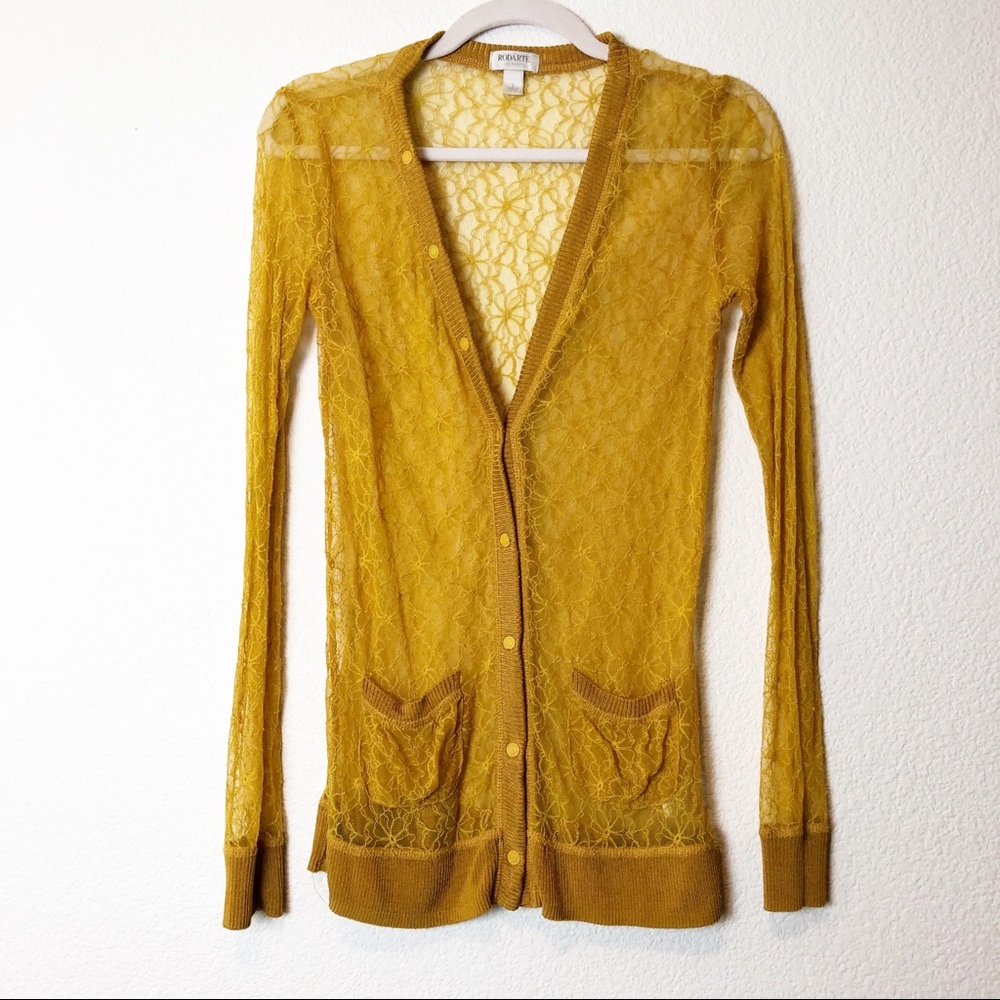 Rodarte Lace Cardigan sz Sm